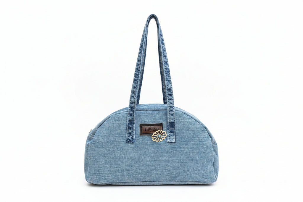 Bell Bottom Denim Purse