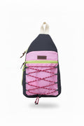 Pink & Gray Hiking Crossbody