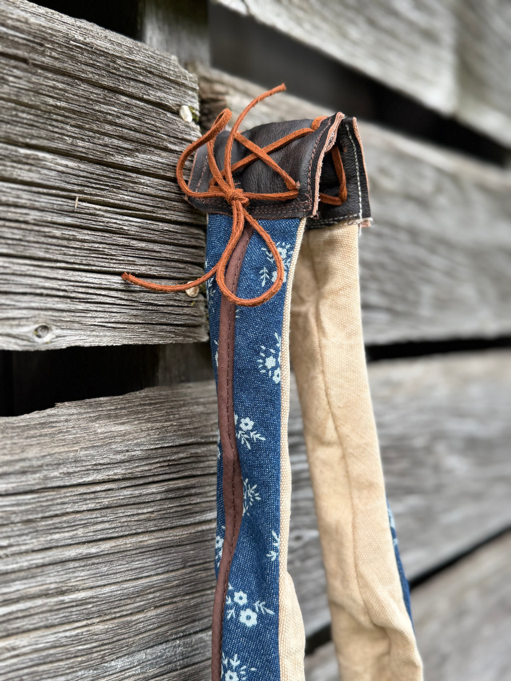 Denim Flower Patch Everyday Bag