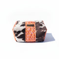 Orange Cow Flower Pouch