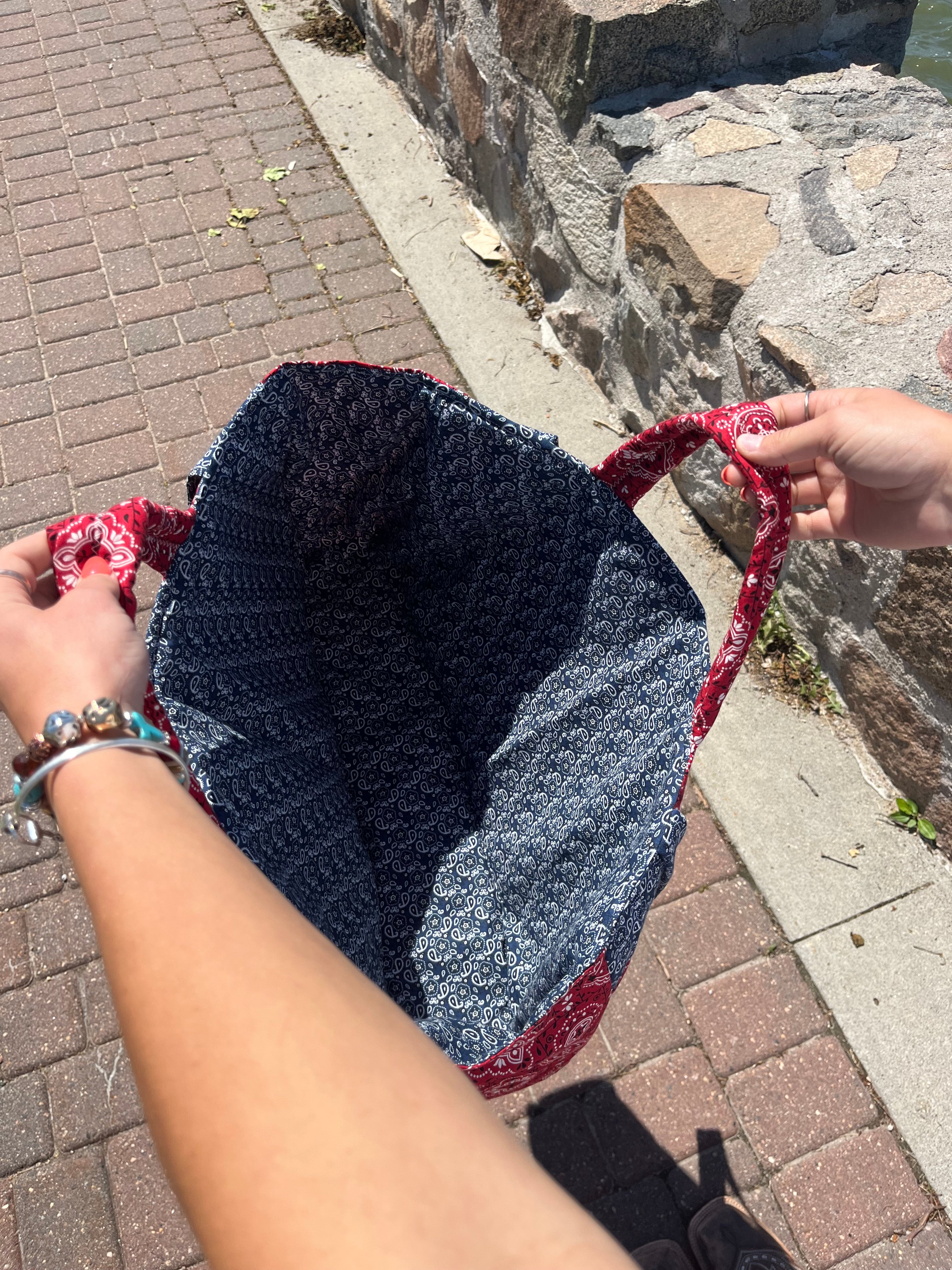 Bandana Tote Bag