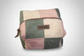 Color Block Patch Work Pouch