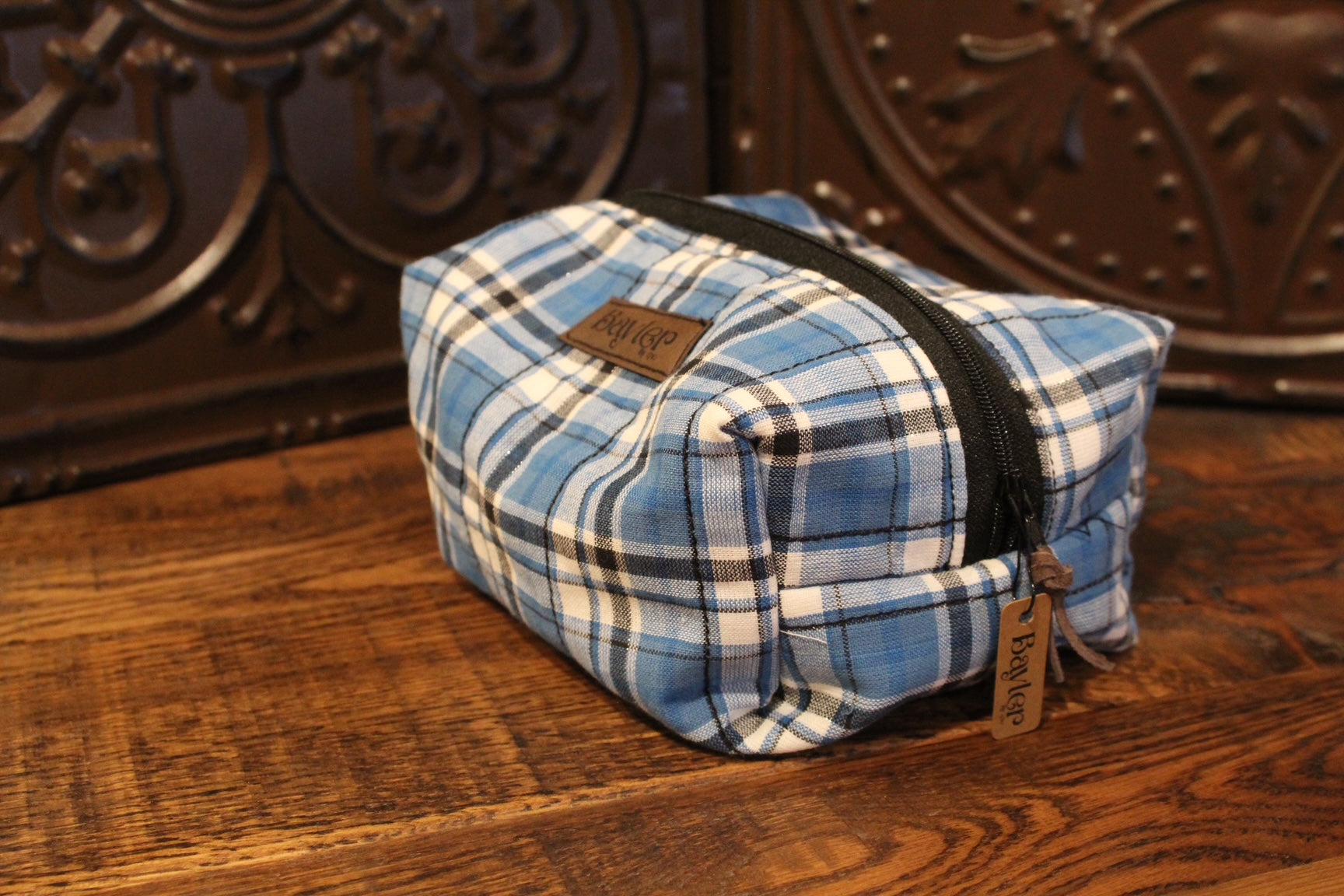Small Plaid Pouch