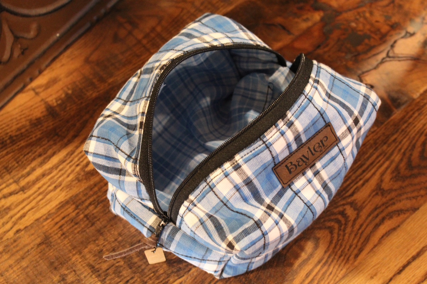 Small Plaid Pouch