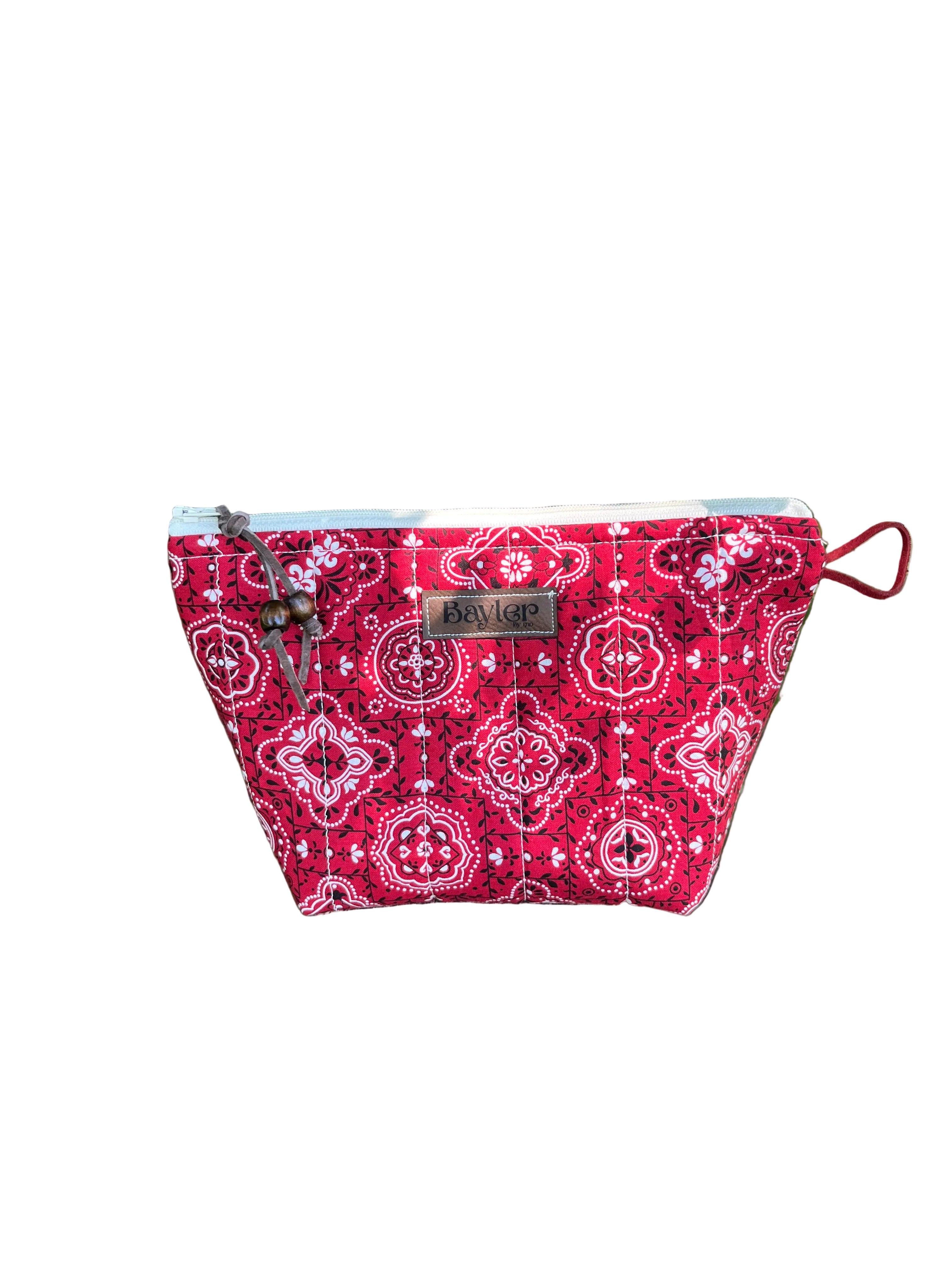 Small Red Bandana Pouch