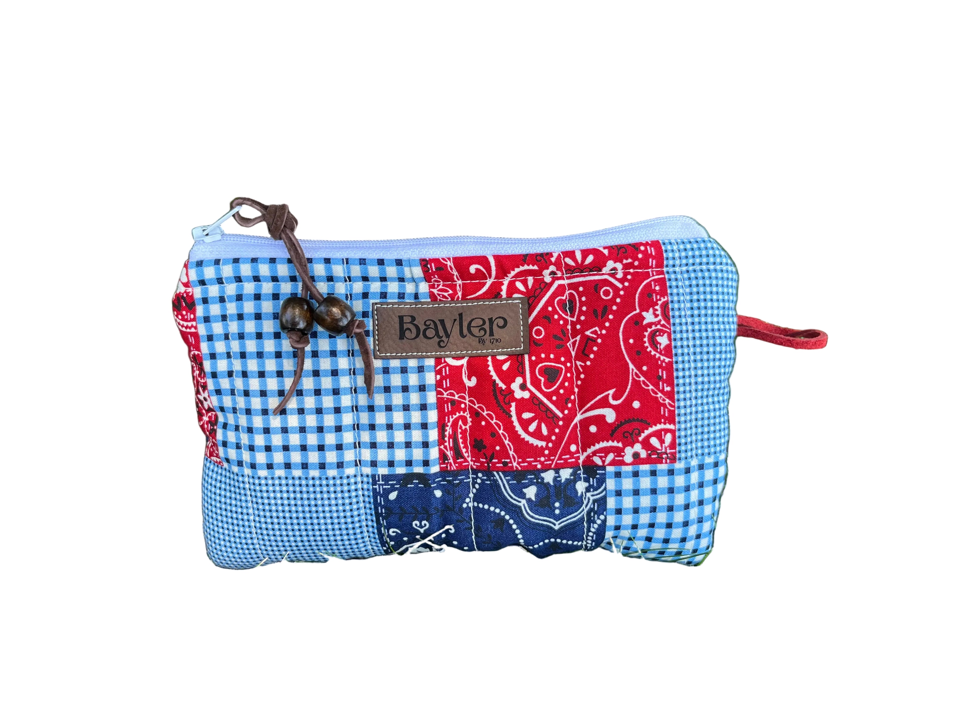 Mini Patch Bandana Flat Zip Bag