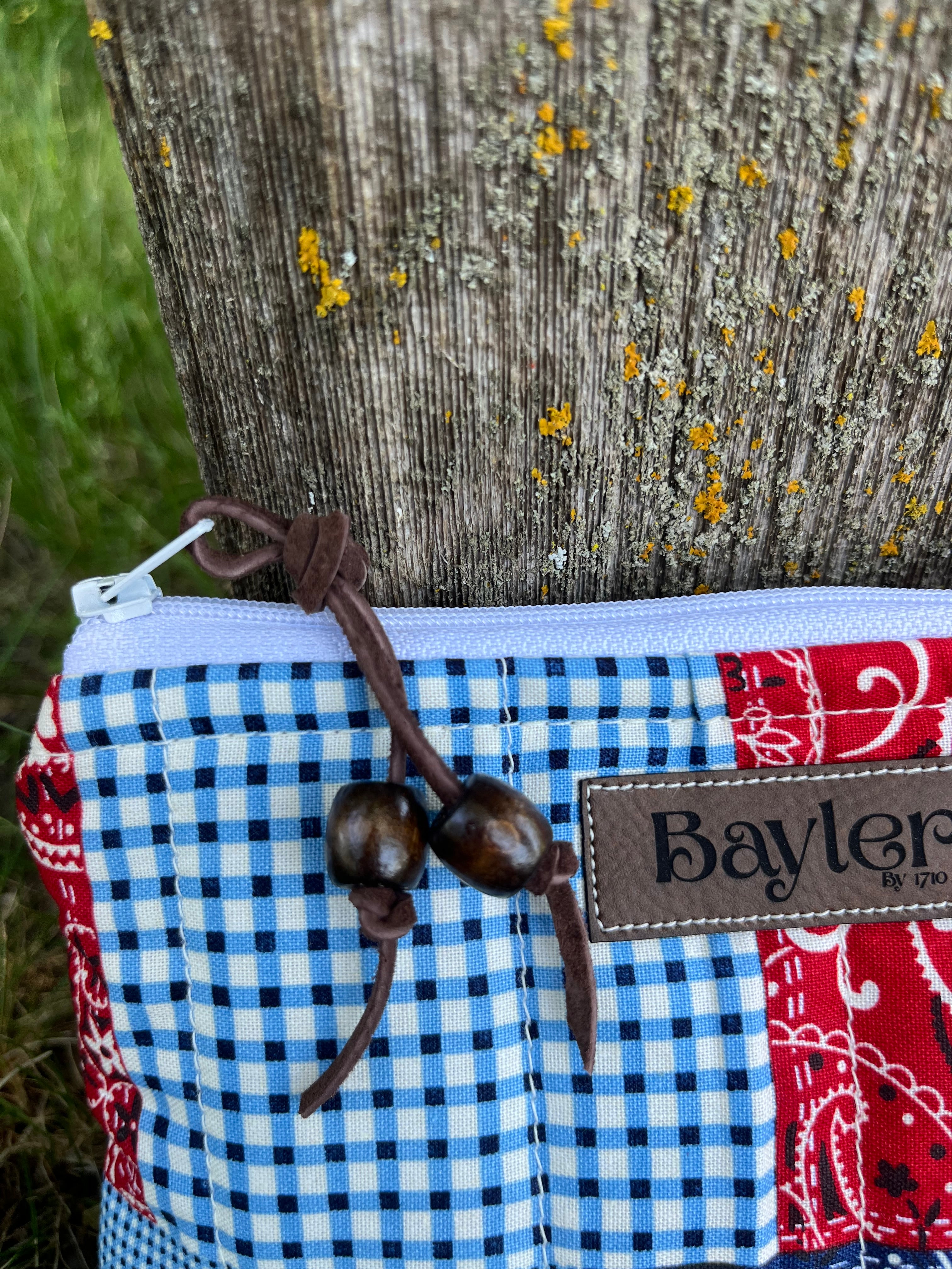 Mini Patch Bandana Flat Zip Bag