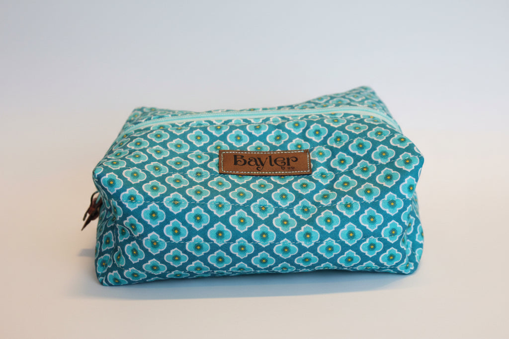 Turquoise Shimmer Small Pouch