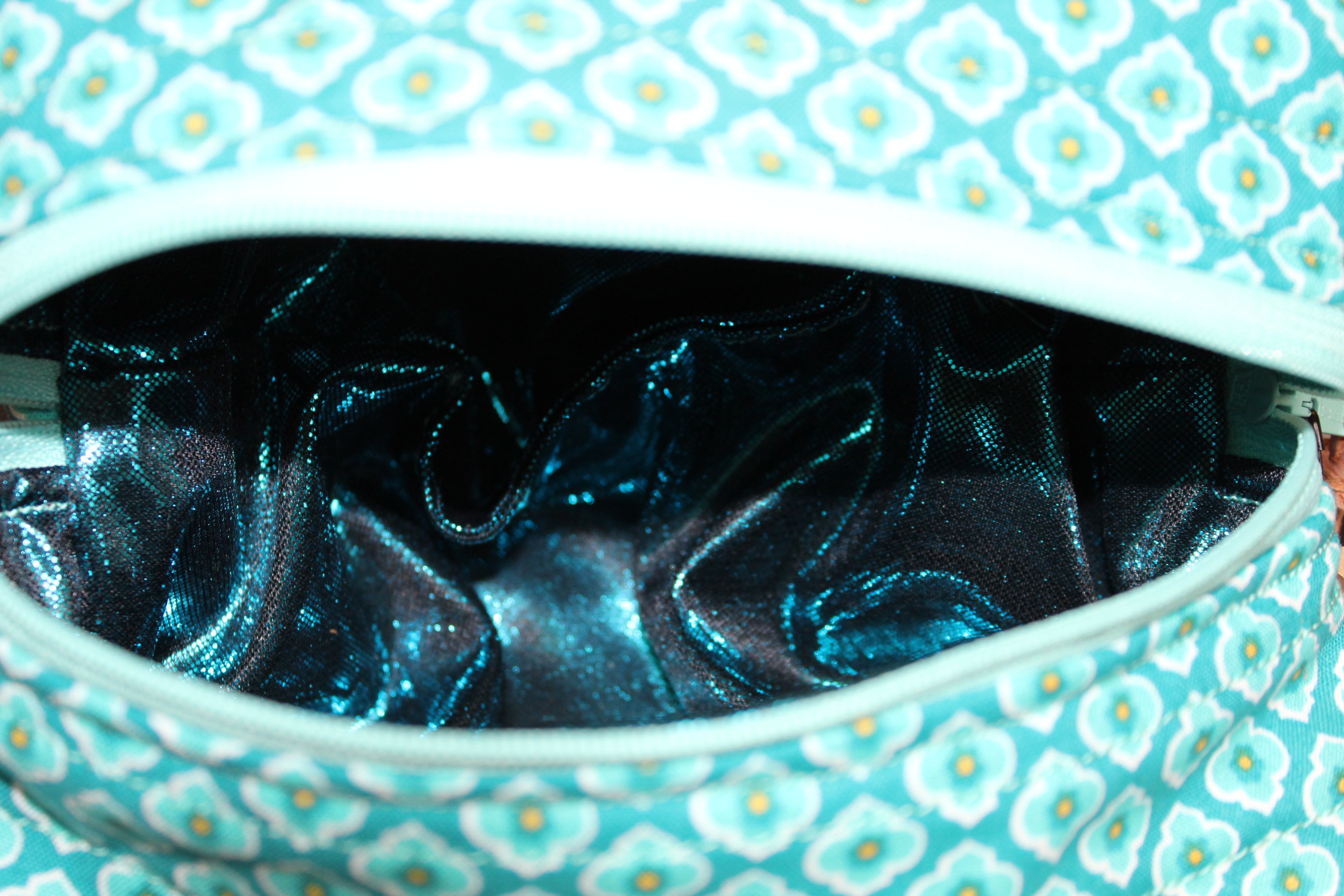 Turquoise Shimmer Small Pouch