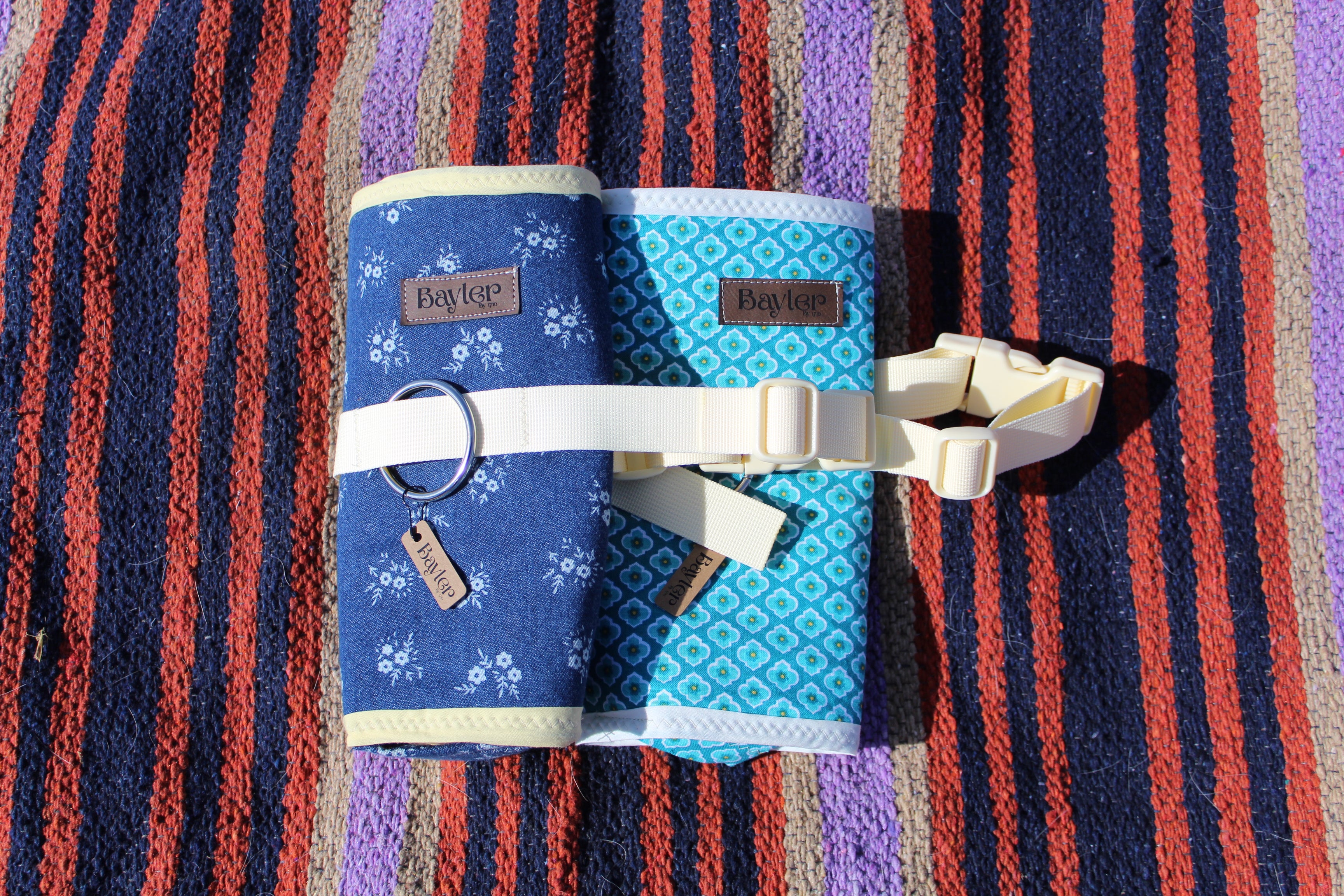Turquoise Rain Saddle Water Bottle Holder