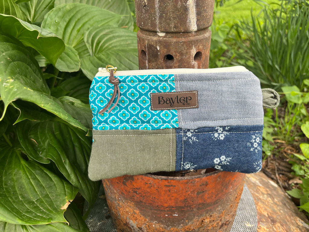 Western Blues Mini Flat Zip