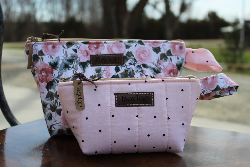 Polka Flower Reverse Set