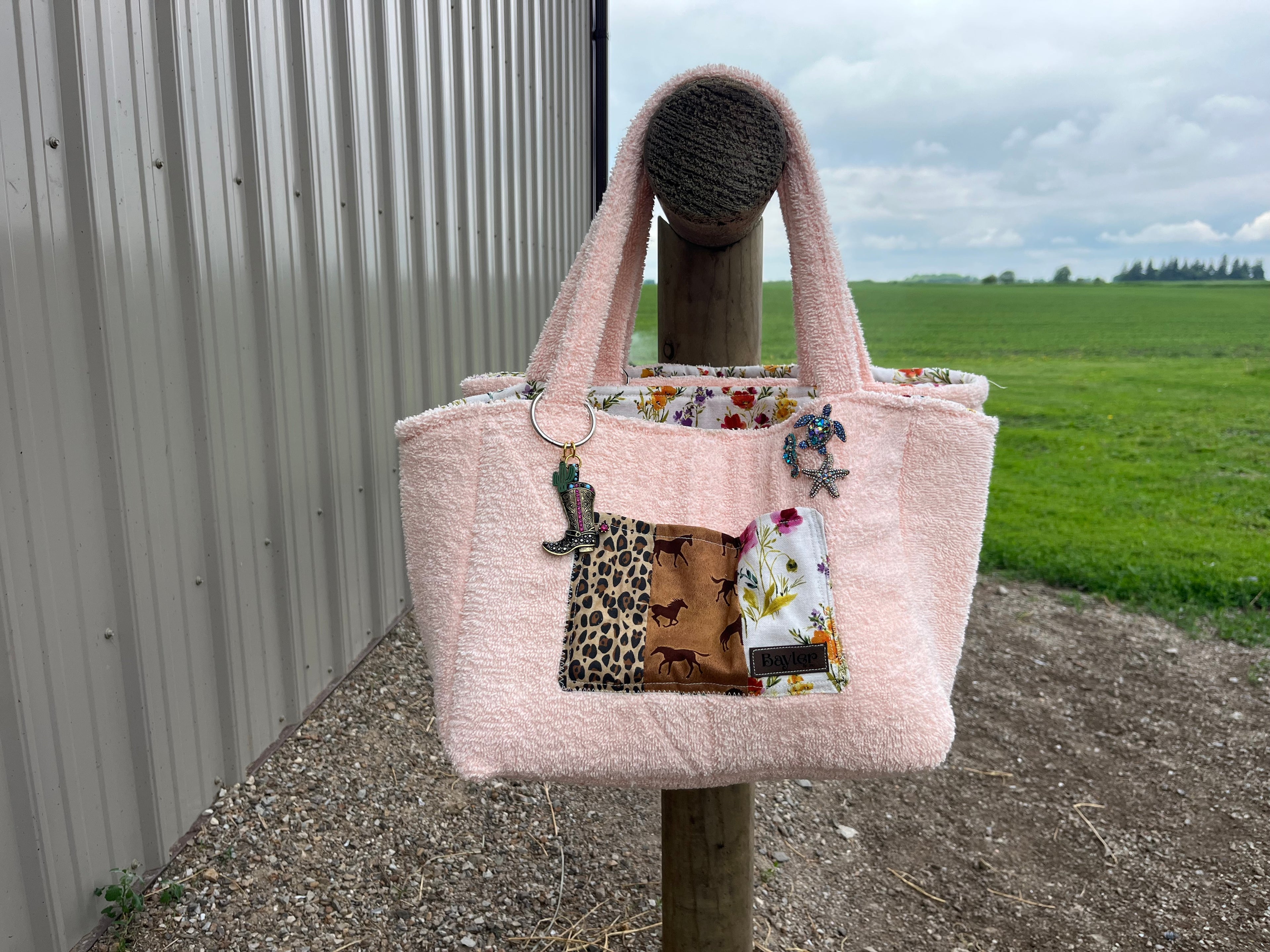 Cowboy Bling Beach Tote