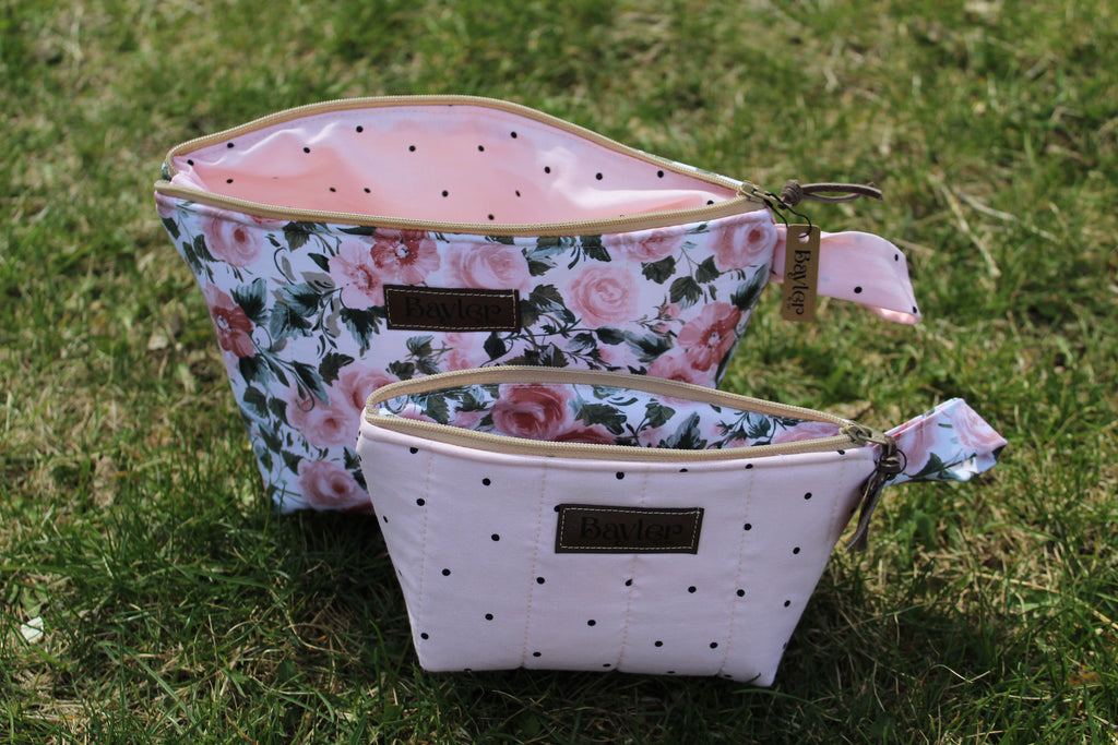 Polka Flower Reverse Set