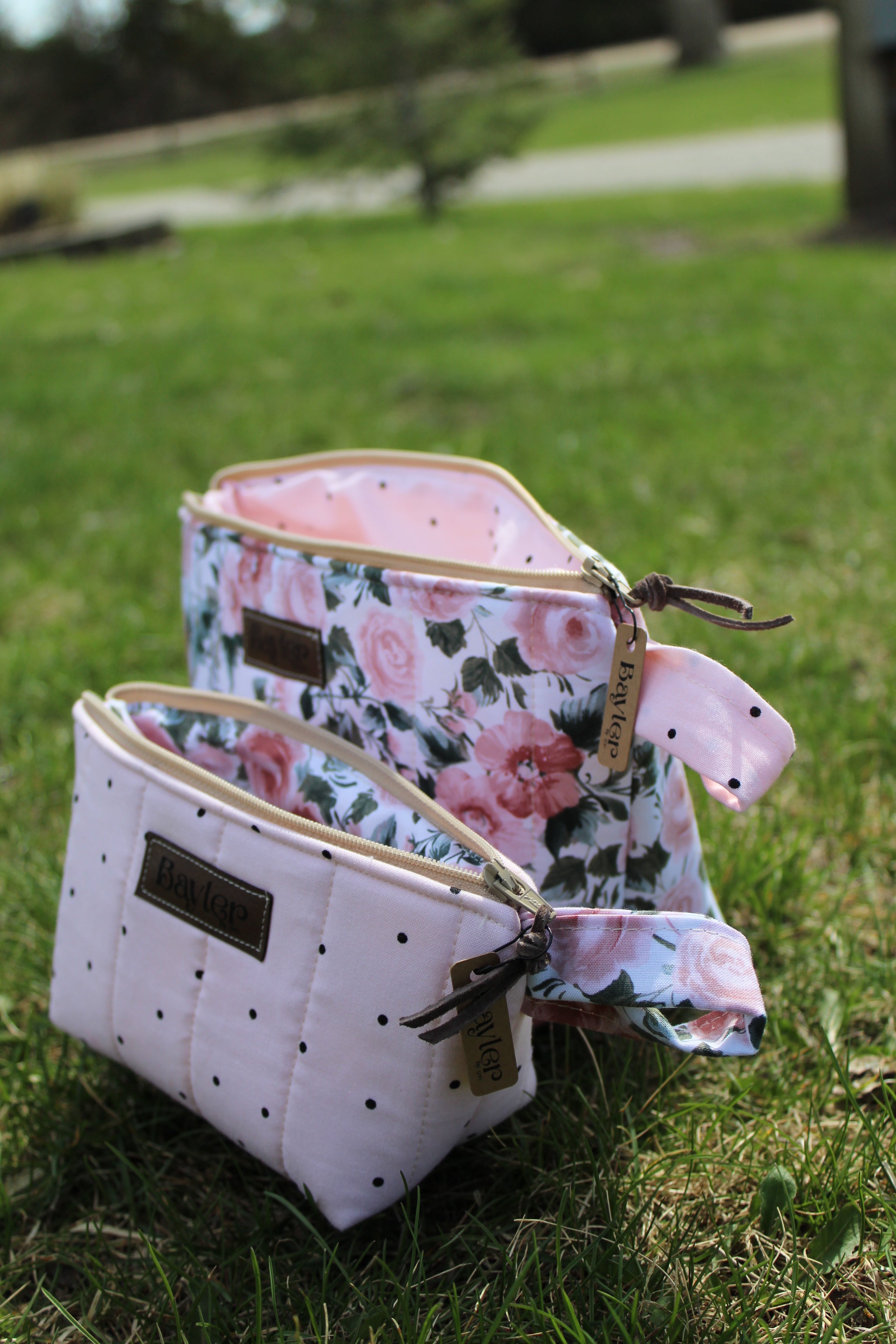 Polka Flower Reverse Set