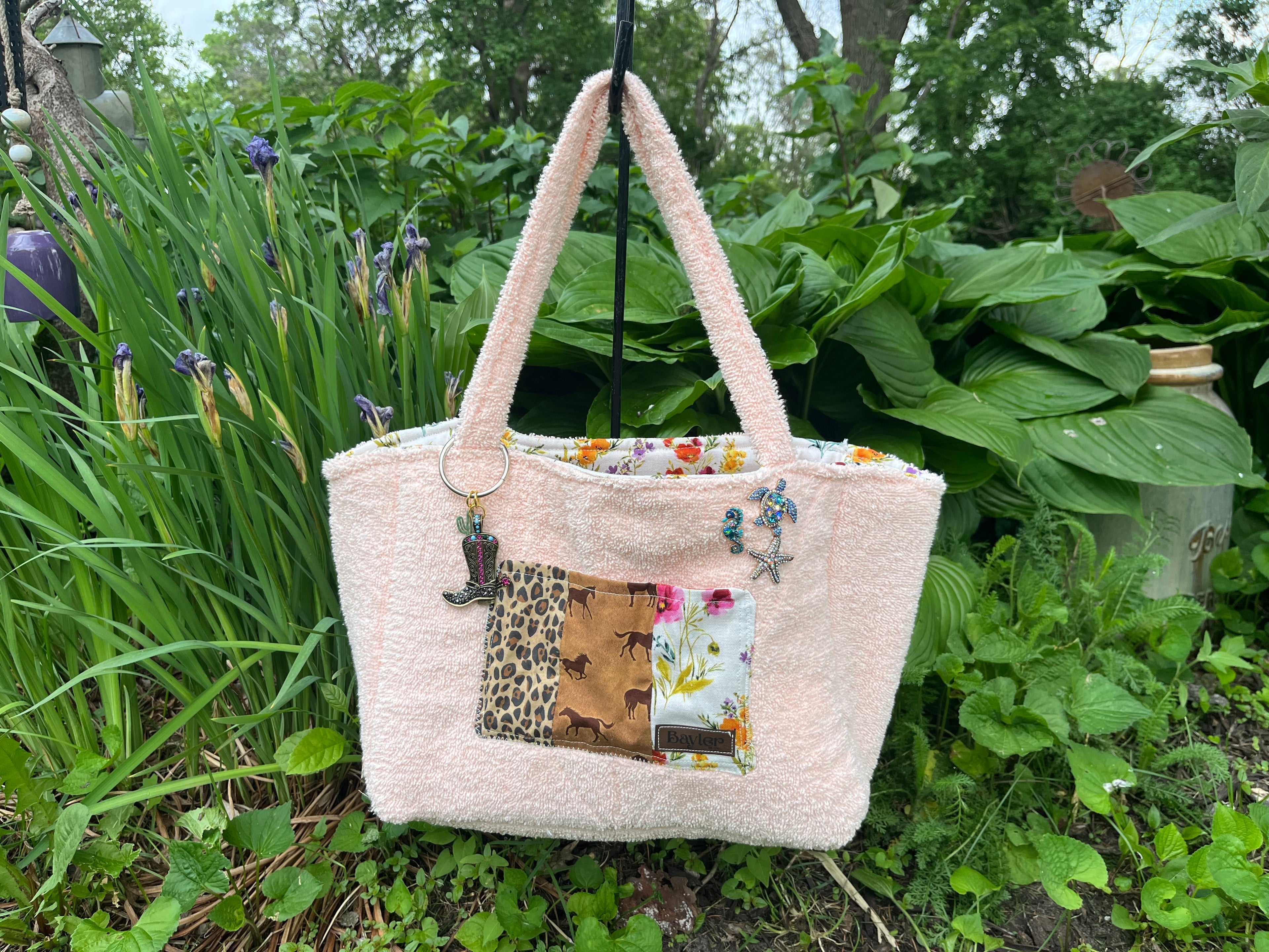 Cowboy Bling Beach Tote