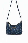 Denim Flower Purse