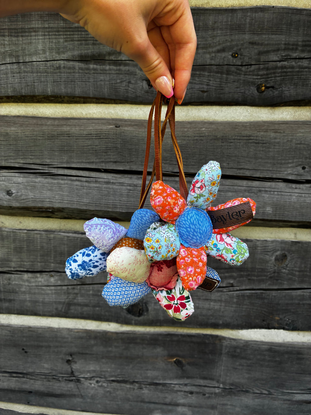 Flower Bag Charm
