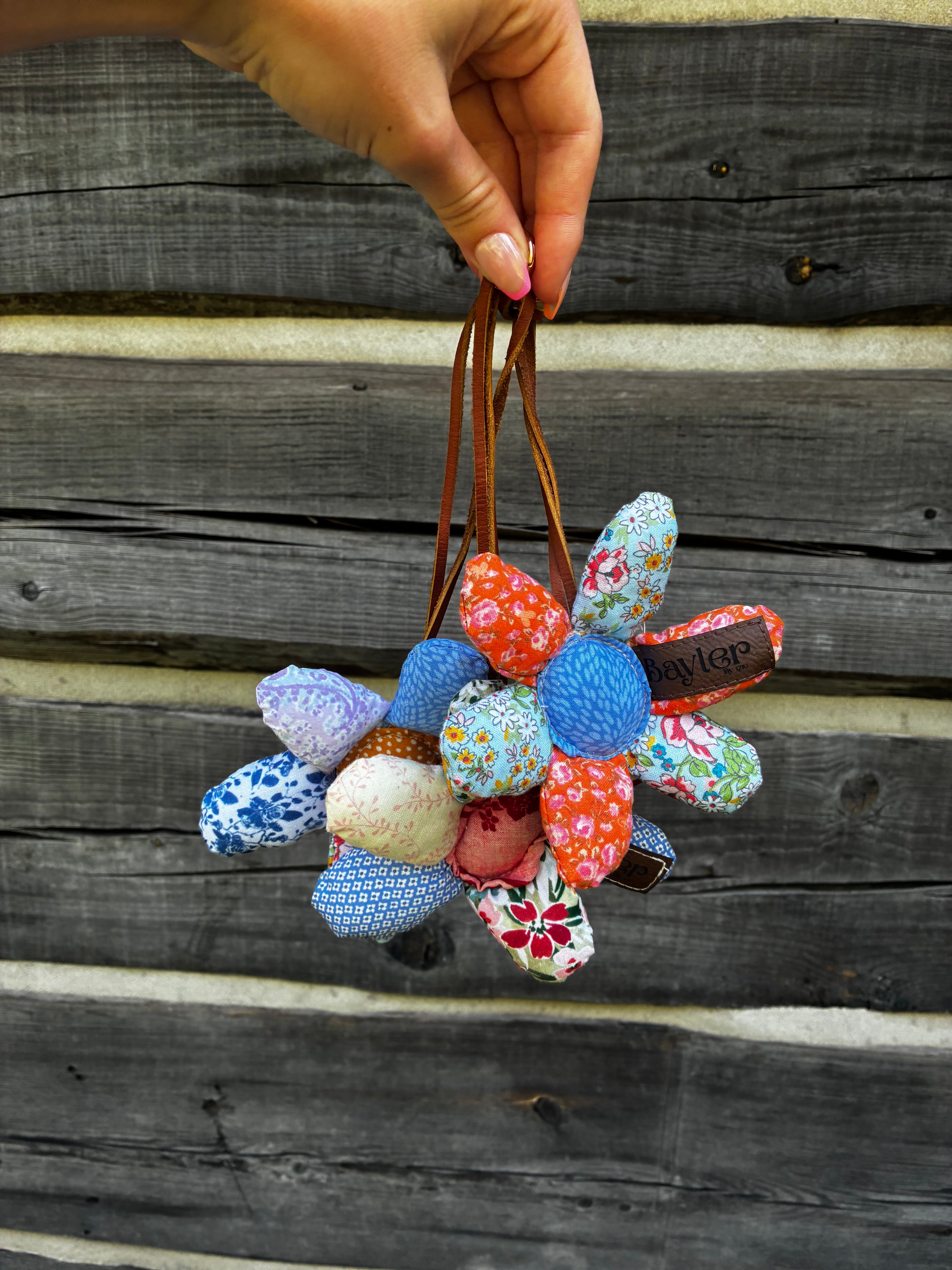 Flower Bag Charm